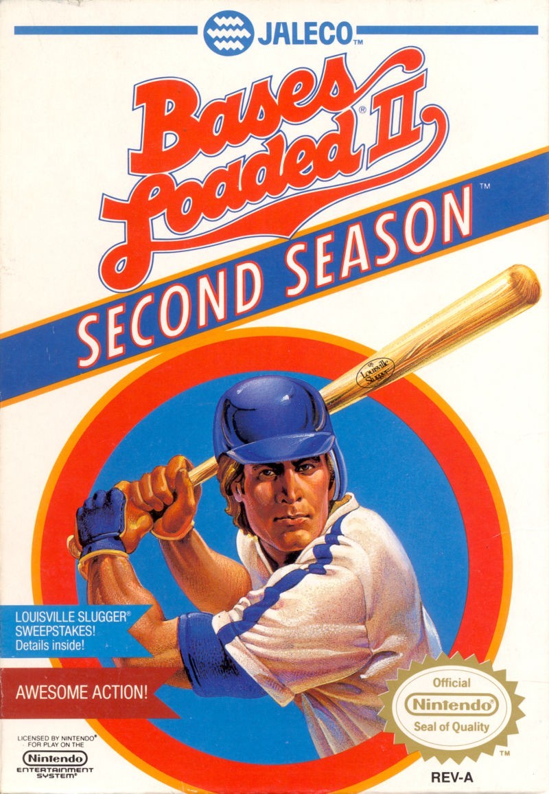 Capa do jogo Bases Loaded II: Second Season