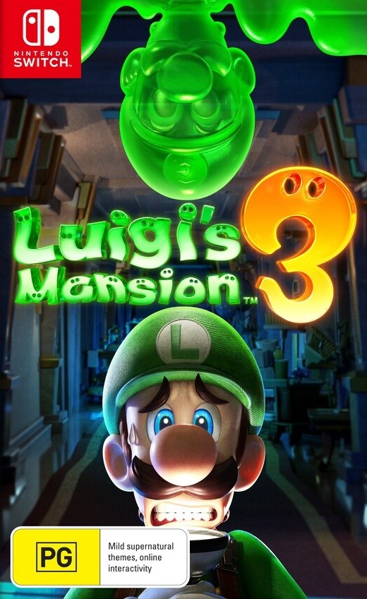 Capa do jogo Luigis Mansion 3
