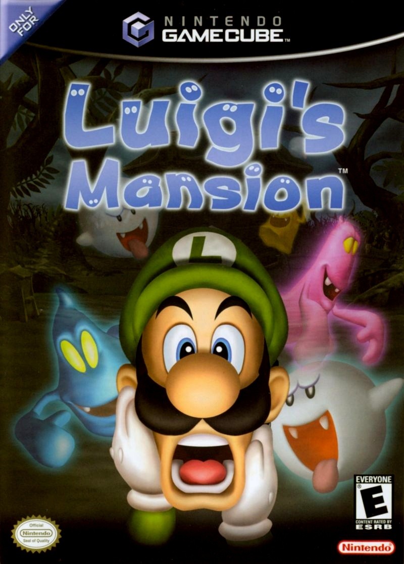 Capa do jogo Luigis Mansion