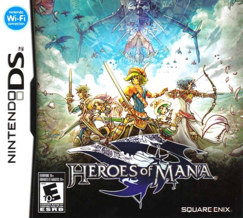 Capa do jogo Heroes of Mana