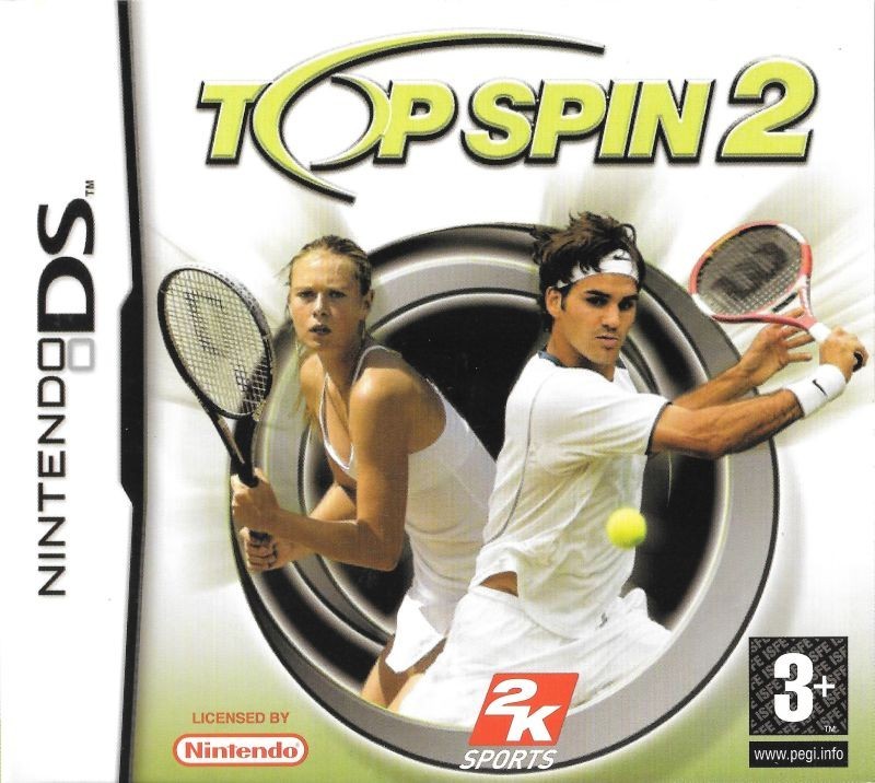 Capa do jogo Top Spin 2