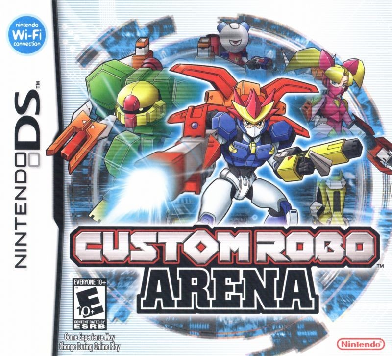Capa do jogo Custom Robo Arena