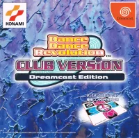 Capa de Dance Dance Revolution Club Version Dreamcast Edition