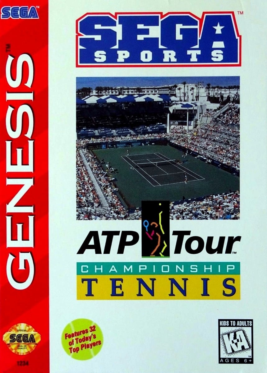 Capa do jogo ATP Tour Championship Tennis