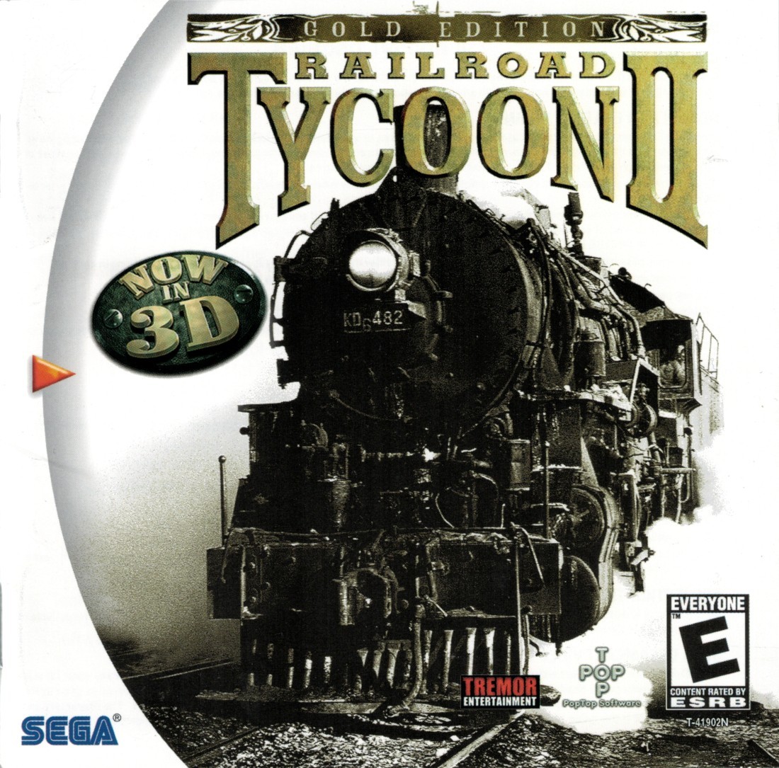 Capa do jogo Railroad Tycoon II