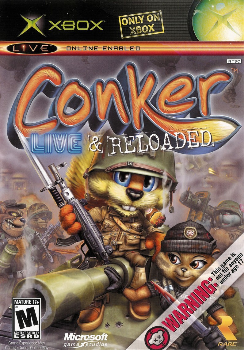 Capa do jogo Conker: Live & Reloaded