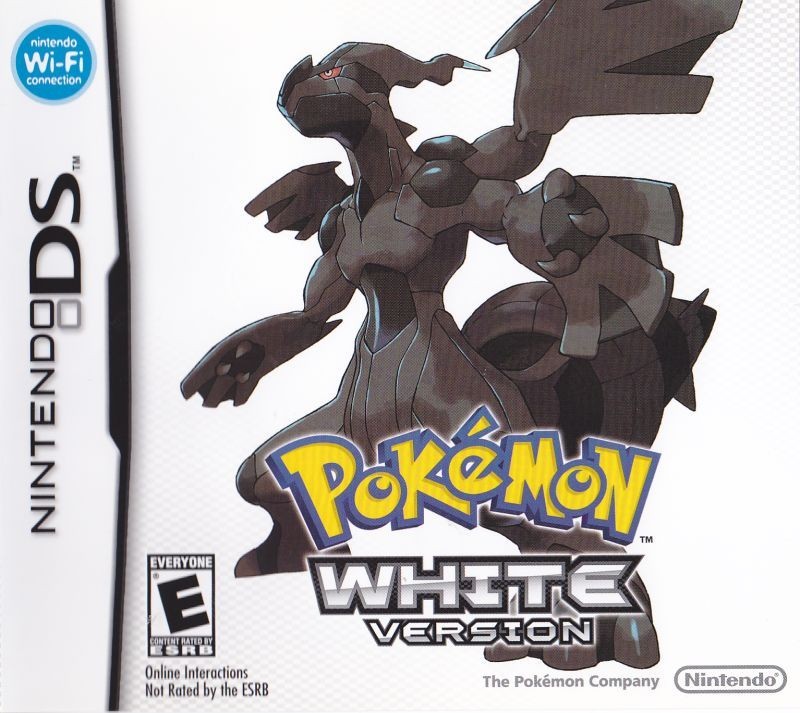 Capa do jogo Pokémon White Version
