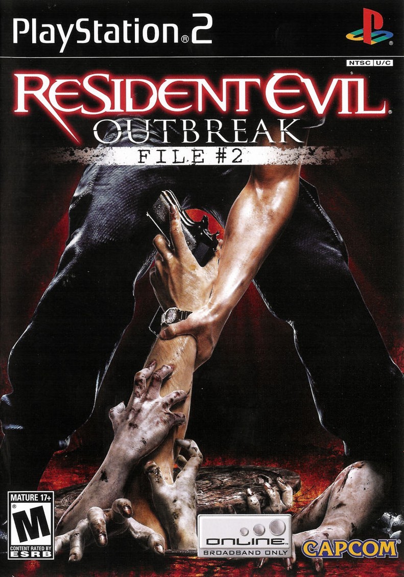Capa do jogo Resident Evil: Outbreak - File #2