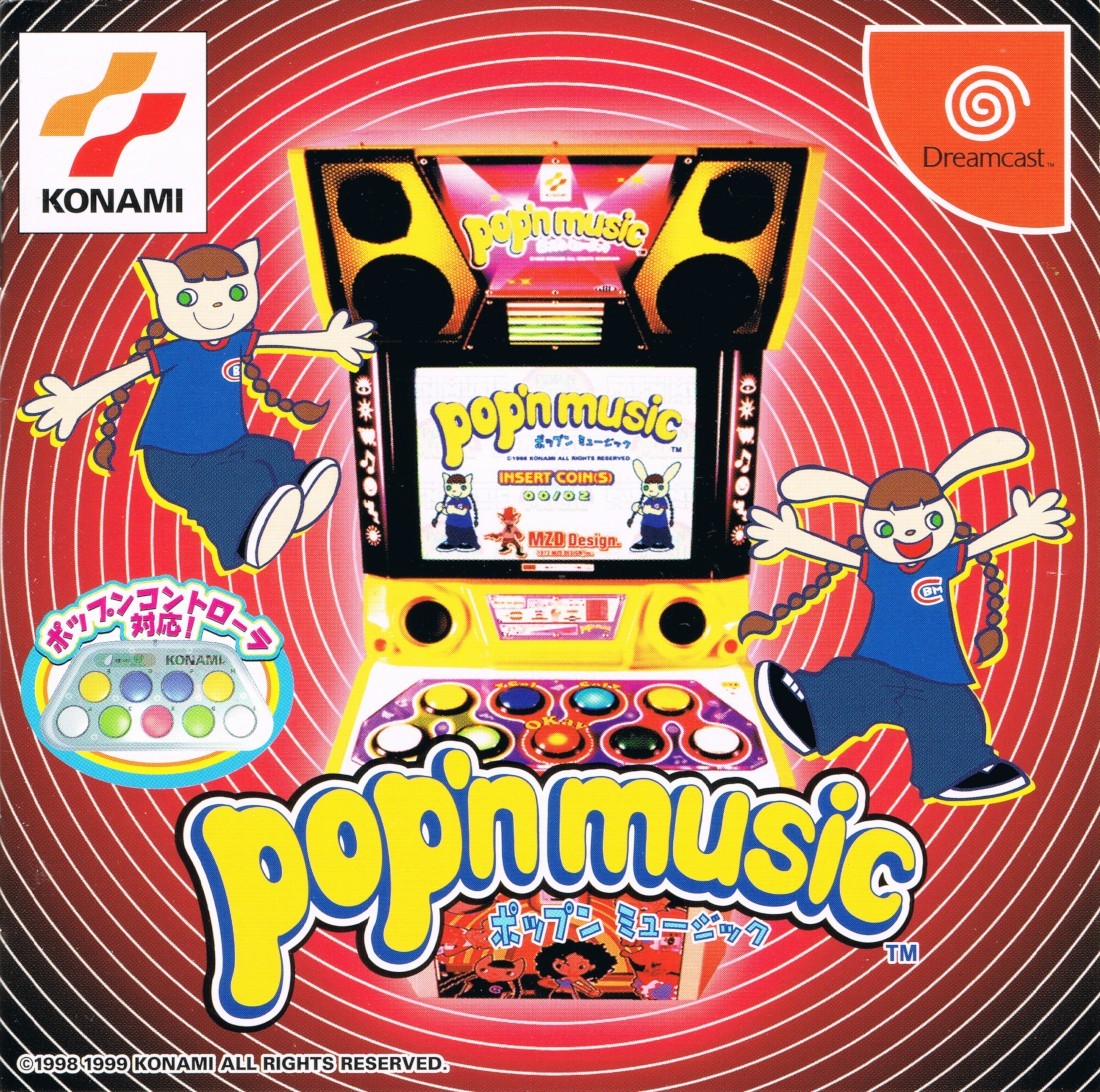 Capa do jogo Popn Music