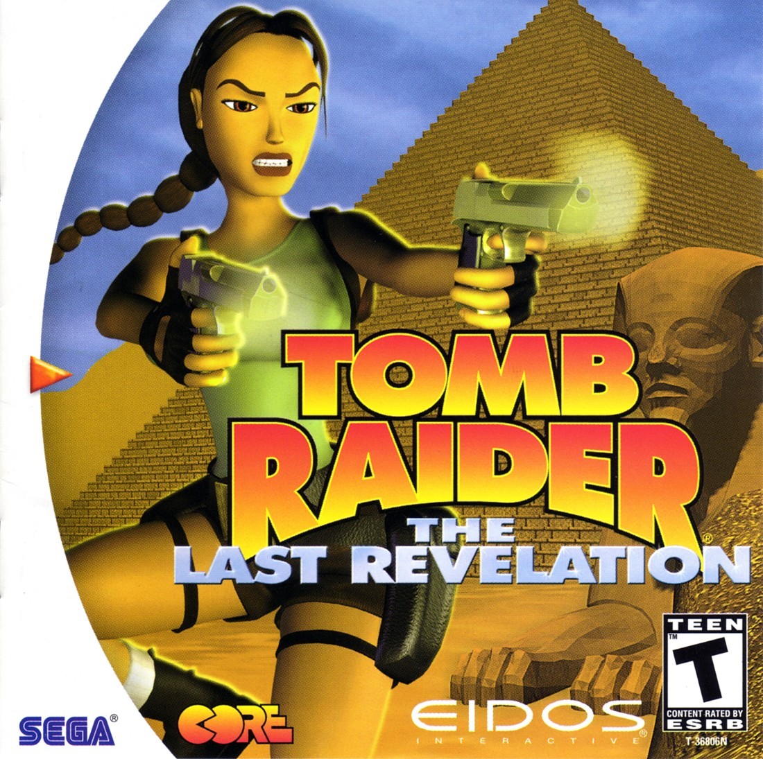 Capa do jogo Tomb Raider: The Last Revelation