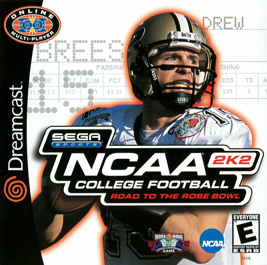 Capa do jogo NCAA College Football 2K2