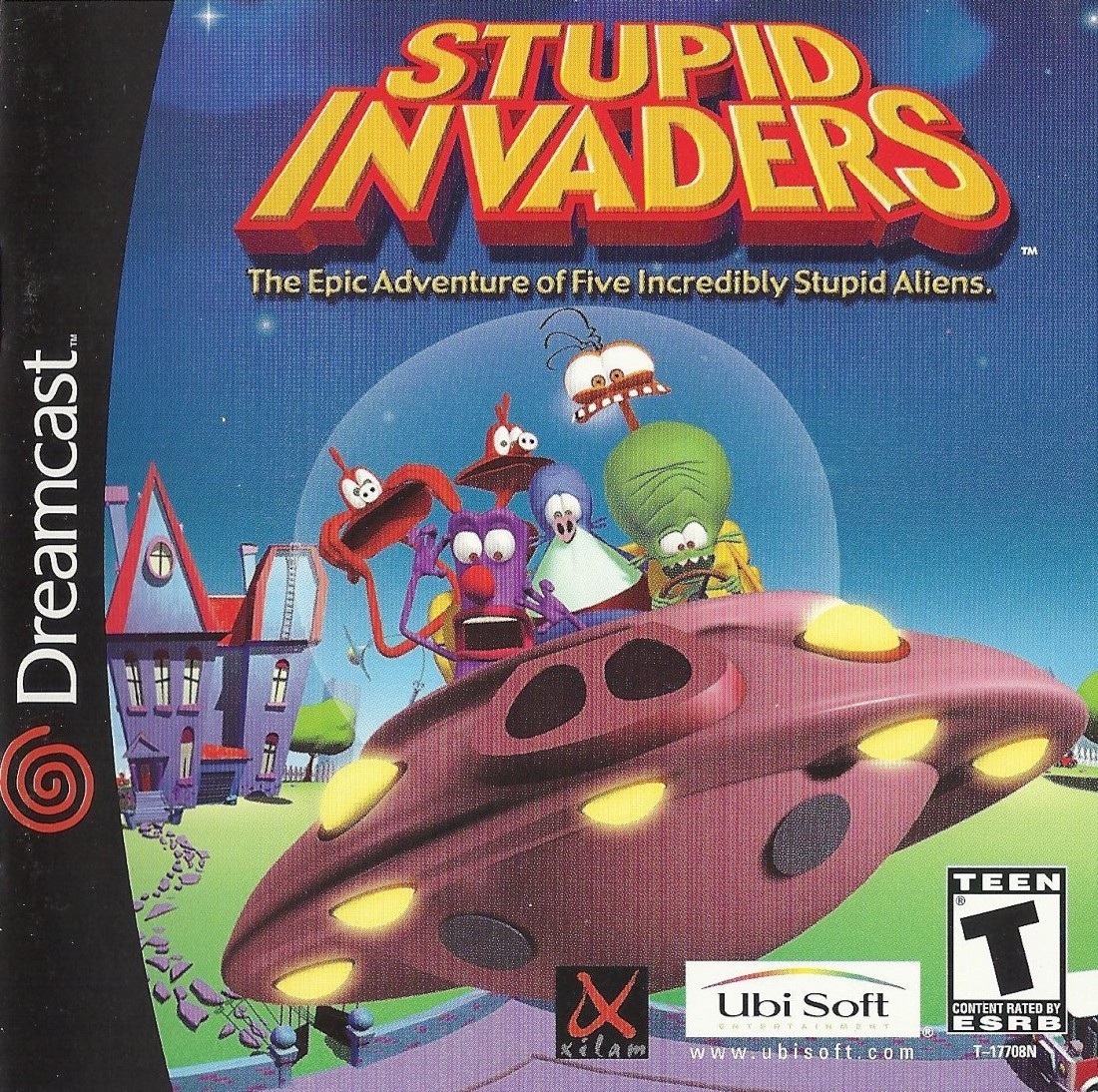 Capa do jogo Stupid Invaders