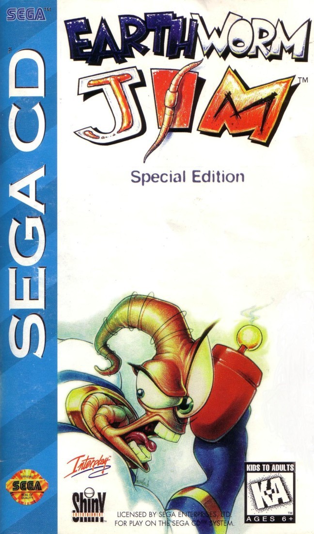 Capa do jogo Earthworm Jim: Special Edition