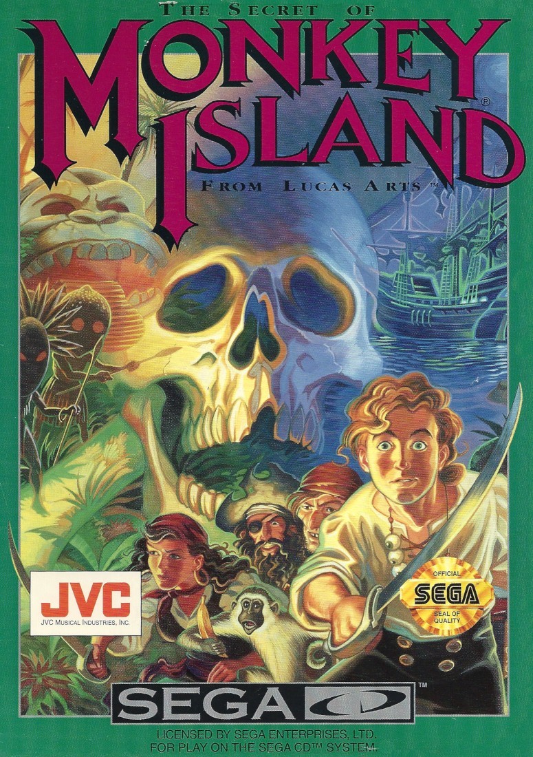 Capa do jogo The Secret of Monkey Island
