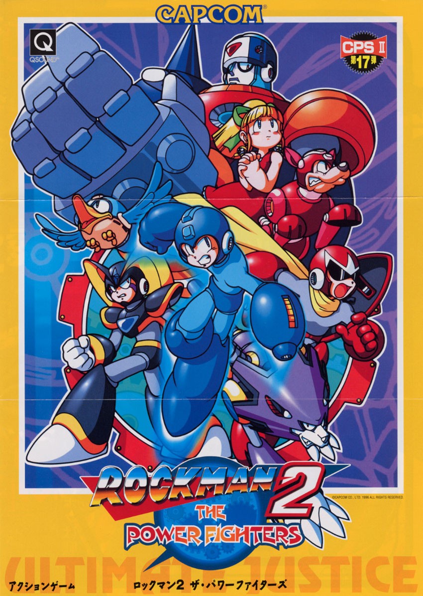 Capa do jogo Mega Man 2: The Power Fighters