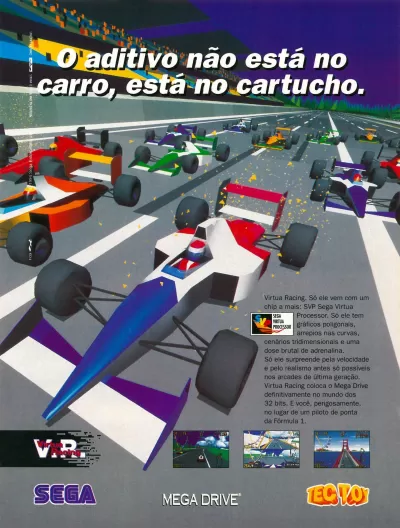 Comercial de Virtua Racing