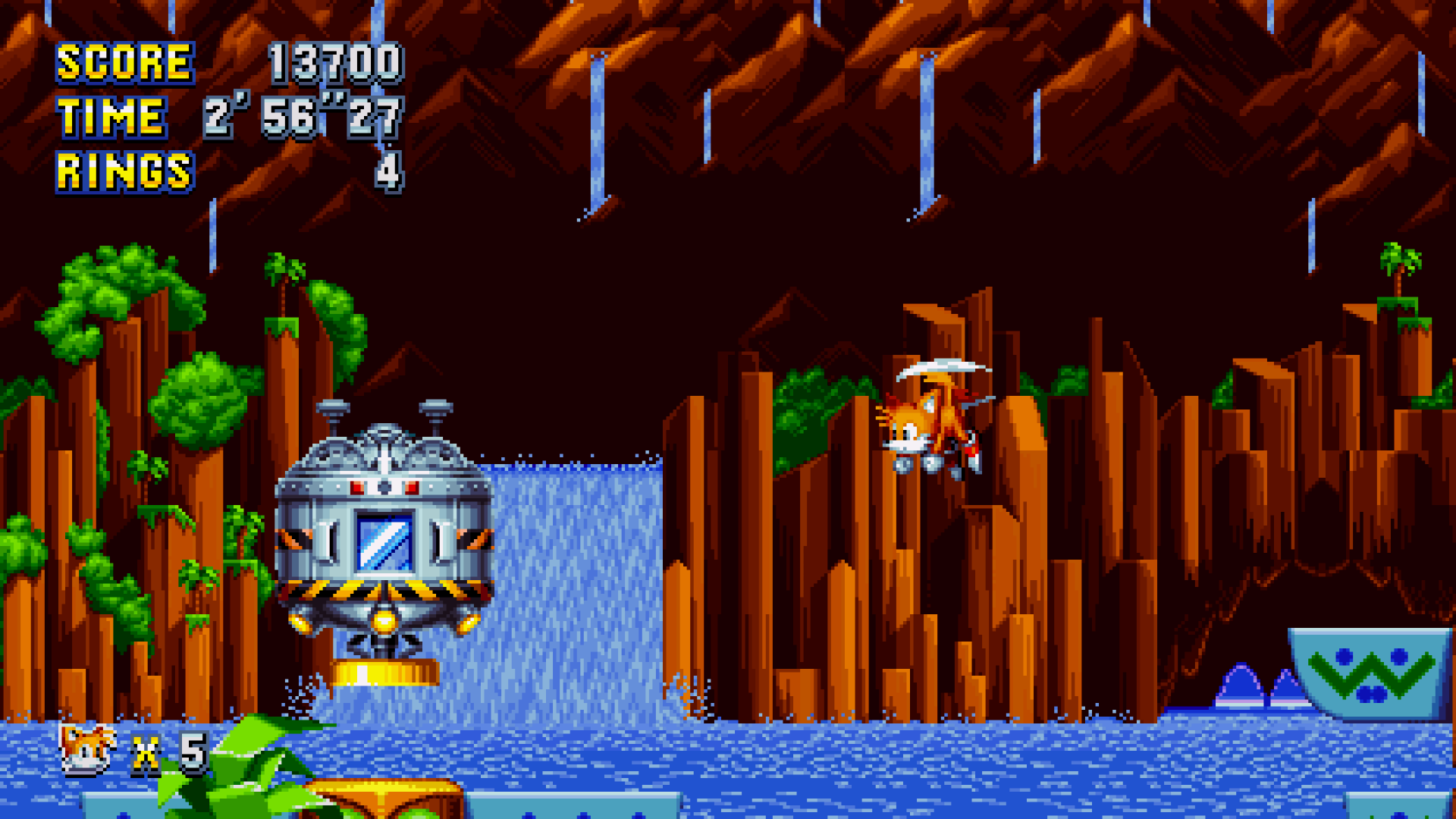 tails no sonic mania