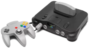 Foto do Console Nintendo 64