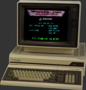 Foto do Console PC-88
