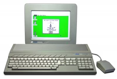 Foto do Console Atari ST
