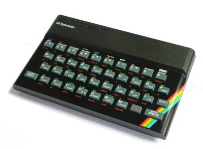 Foto do Console ZX Spectrum