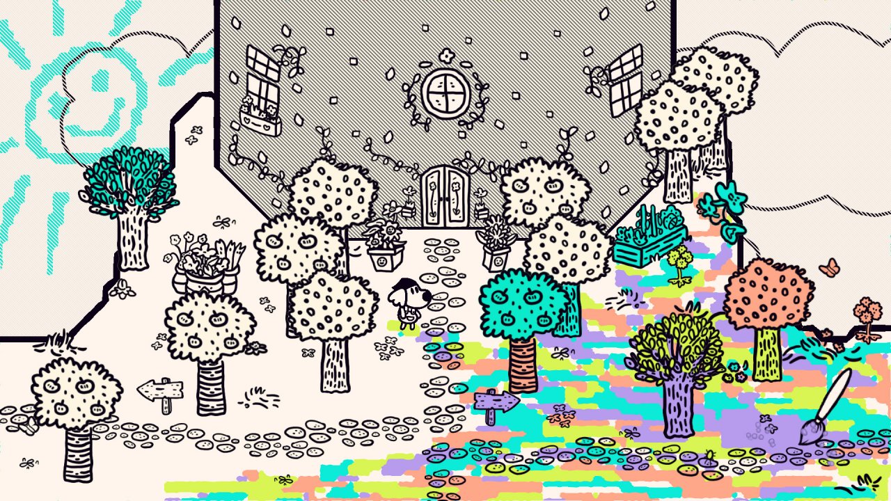 Foto do jogo Chicory: A Colorful Tale