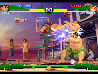 Foto do jogo Street Fighter Alpha 3