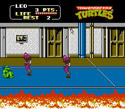 Foto do jogo Teenage Mutant Ninja Turtles II The Arcade Game