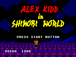 Foto do jogo Alex Kidd in Shinobi World