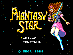 Foto do jogo Phantasy Star