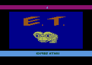 Foto do jogo E.T. The Extra-Terrestrial