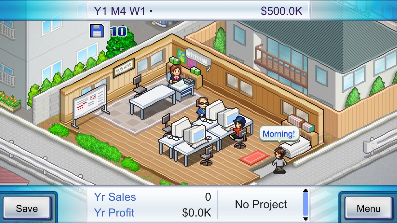 Foto do jogo Game Dev Story