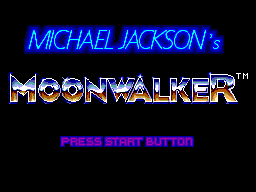 Foto do jogo Moonwalker