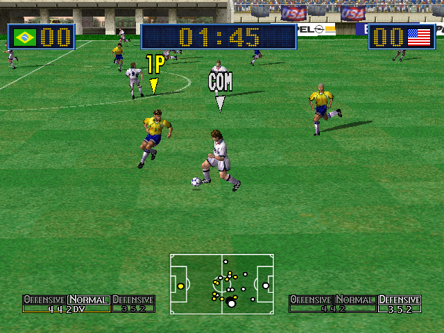 Foto do jogo Virtua Striker 2 Ver. 2000.1
