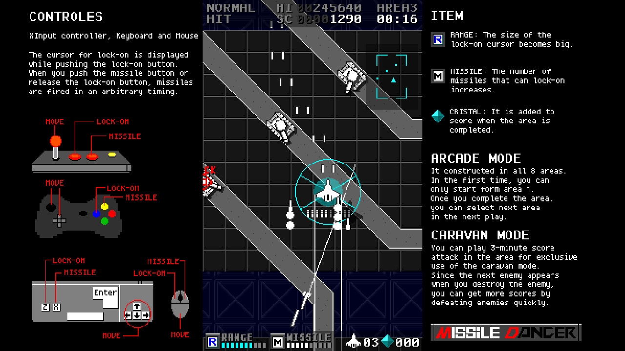 Foto do jogo MissileDancer