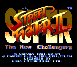 Foto do jogo Super Street Fighter II: The New Challengers
