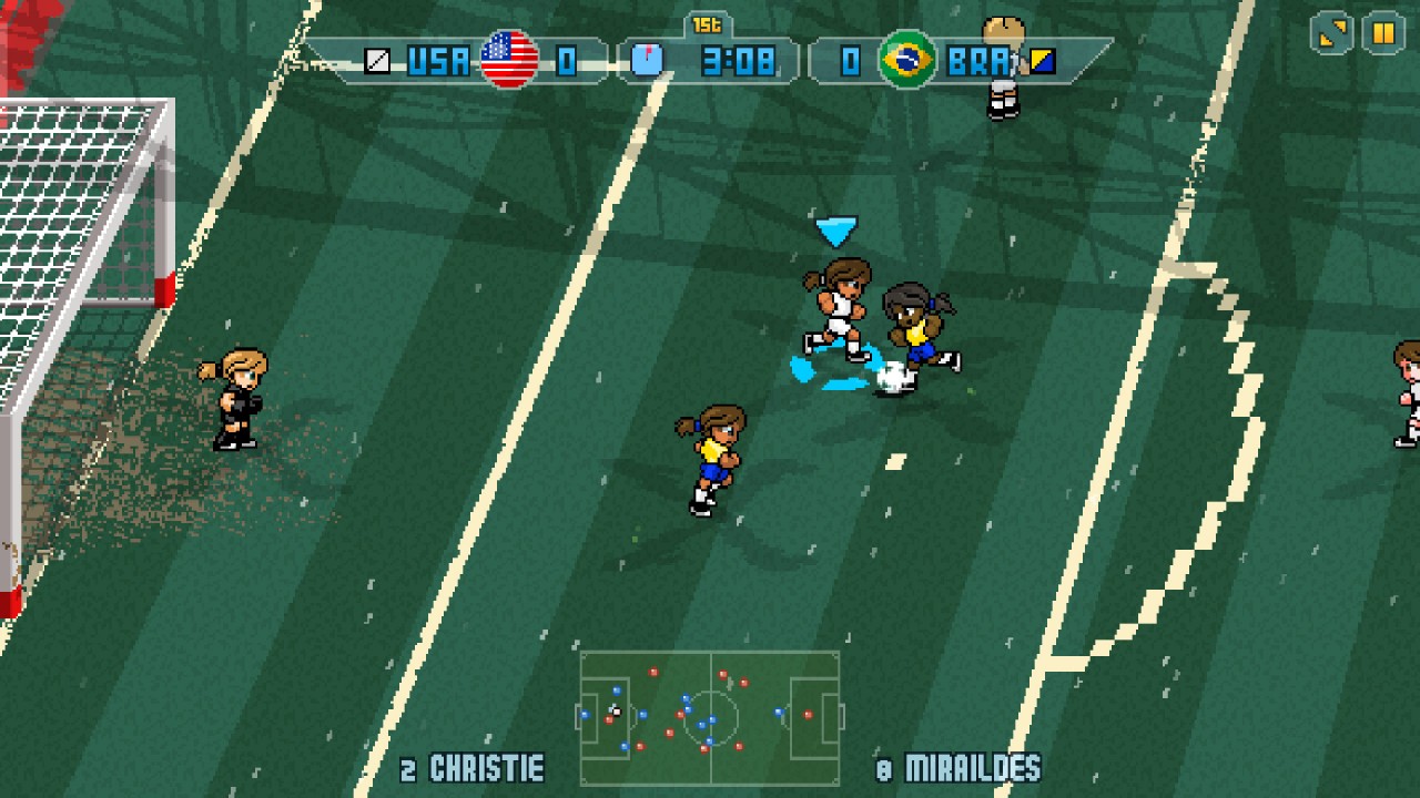 Foto do jogo Pixel Cup Soccer 17