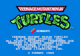 Foto do jogo Teenage Mutant Ninja Turtles