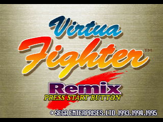Foto do jogo Virtua Fighter Remix