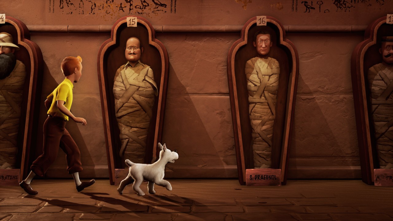 Foto do jogo Tintin Reporter: Cigars of the Pharaoh