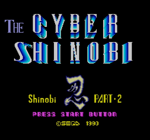 Foto do jogo Cyber Shinobi