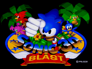 Foto do jogo Sonic 3D Blast