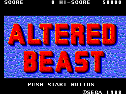 Foto do jogo Altered Beast