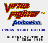 Foto do jogo Virtua Fighter Animation