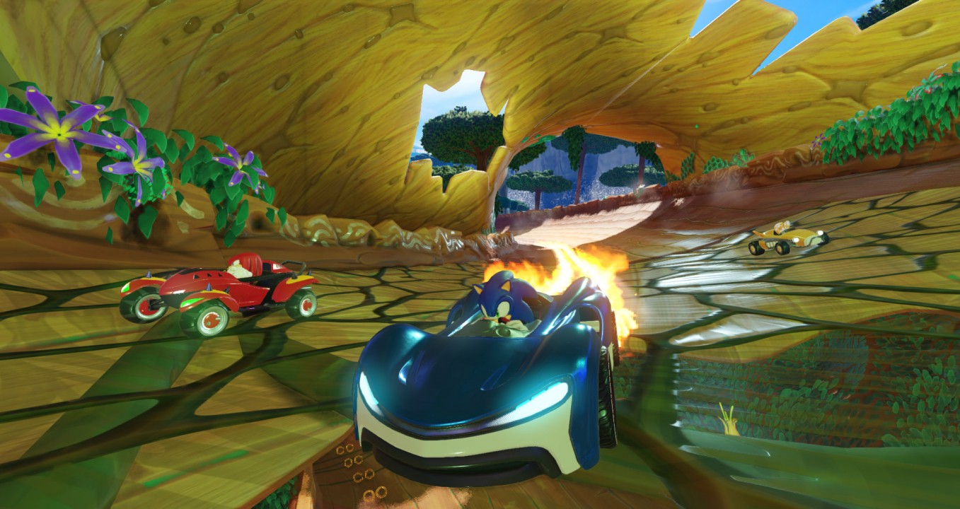 Foto do jogo Team Sonic Racing