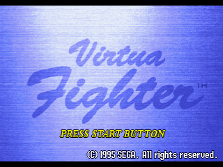 Foto do jogo Virtua Fighter