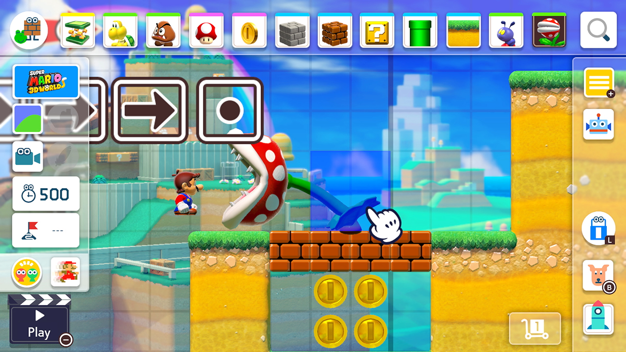 Foto do jogo Super Mario Maker 2