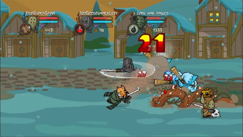 Foto do jogo Castle Crashers