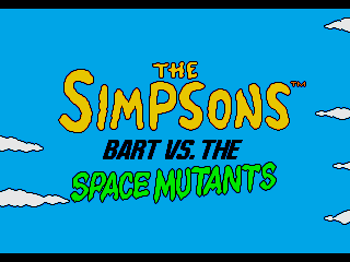 Foto do jogo The Simpsons: Bart vs. the Space Mutants