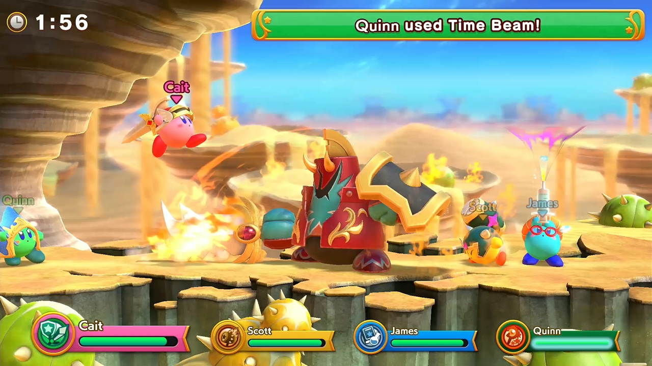 Foto do jogo Super Kirby Clash